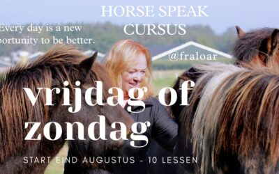 Horse Speak – de Taal van de Paarden leren?